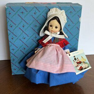 Madame Alexander Belgium Doll Vintage 562 Box Tag